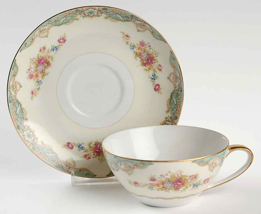Windsor Flat Cup & Saucer Set by Mikasa-1