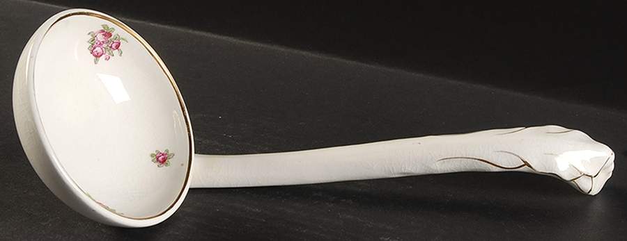 Alsager Roses Tureen Ladle by John Maddock & Sons-1