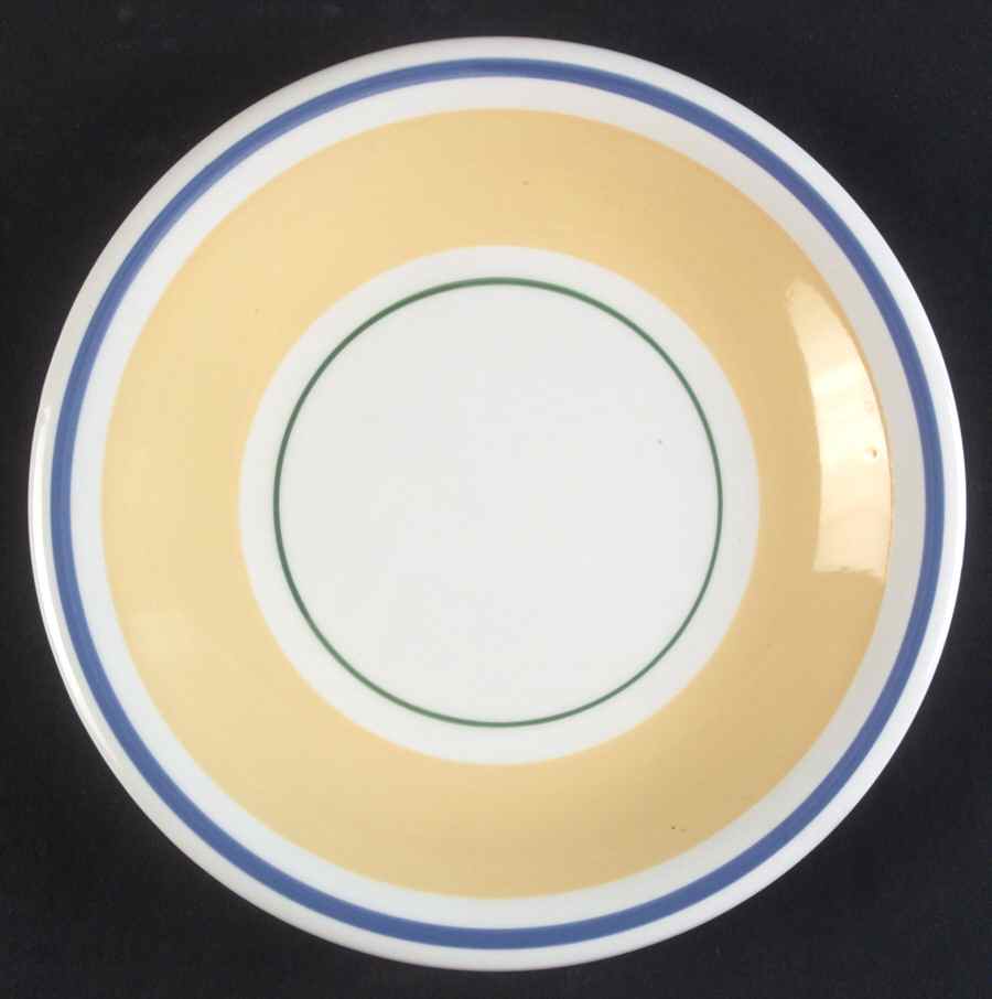 Mediterranean Bread & Butter Plate by Maxam (Italy-Portugal)-1