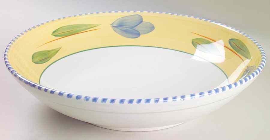 Mediterranean 13" Pasta Serving Bowl by Maxam (Italy-Portugal)-1