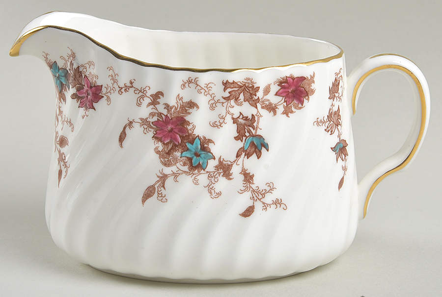 Ancestral (Wreath Backstamp) Creamer by Minton-1