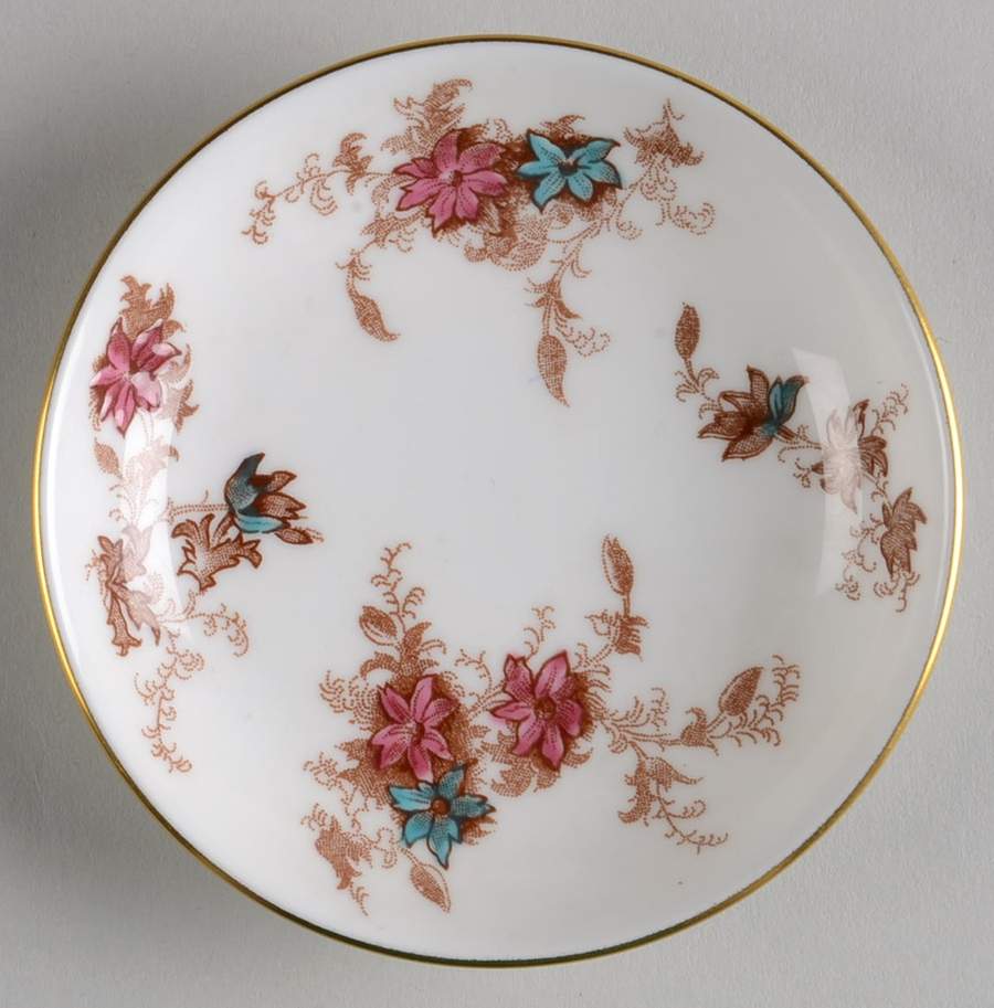 Ancestral (Wreath Backstamp) Butter Pat by Minton-1
