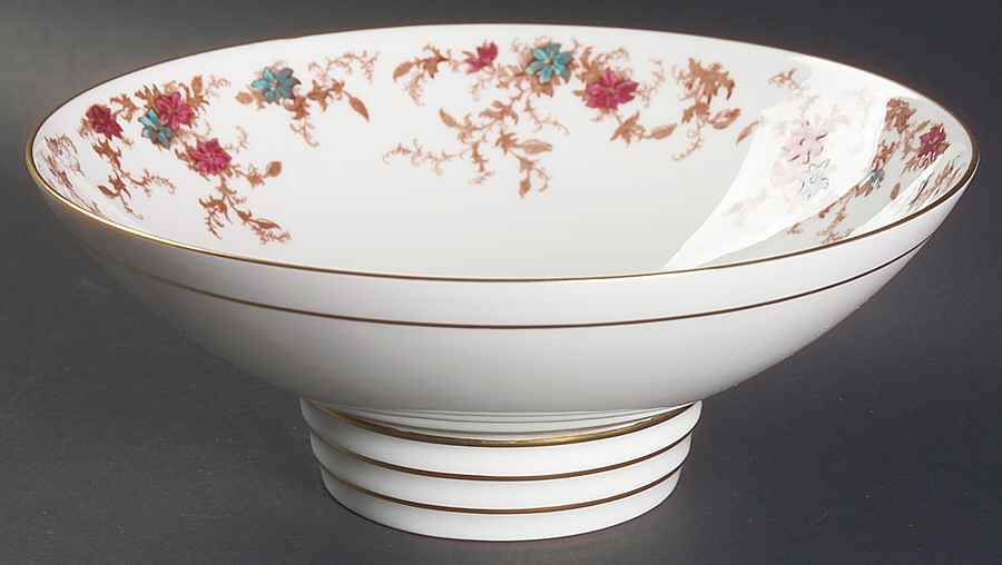 Ancestral (Wreath Backstamp) 8" Isis Bowl by Minton-1