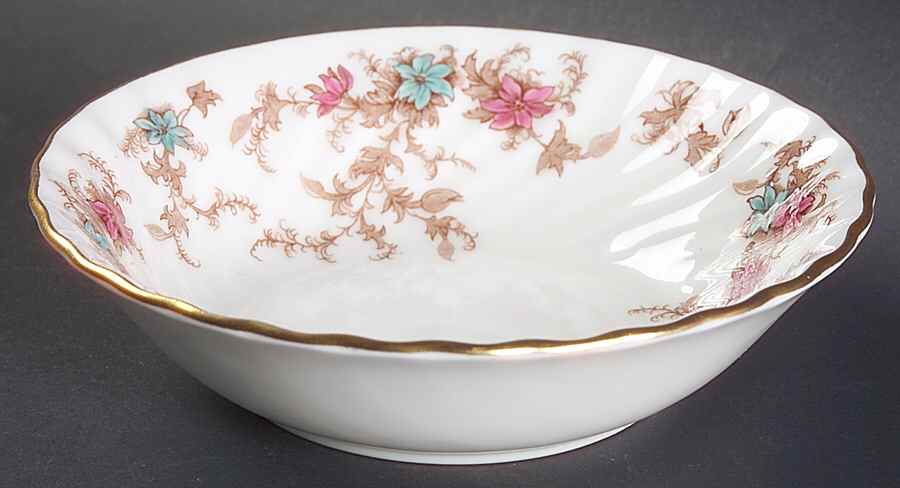 Ancestral (Wreath Backstamp) Fruit/Dessert (Sauce) Bowl by Minton-1