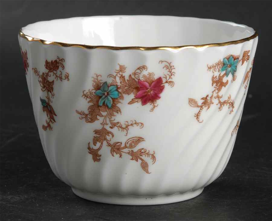 Ancestral (Wreath Backstamp) Open Sugar Bowl by Minton-1