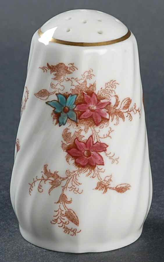 Ancestral (Wreath Backstamp) Pepper Shaker by Minton-1