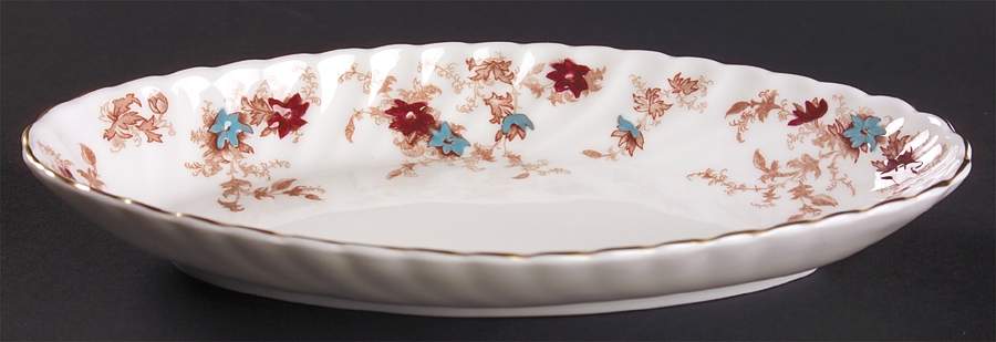 Ancestral (Wreath Backstamp) Relish by Minton-1