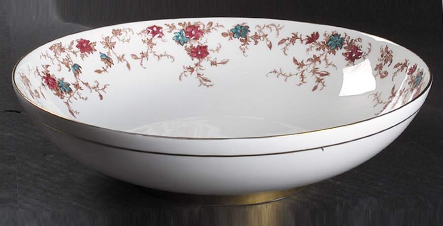 Ancestral (Wreath Backstamp) 11" Presentation Bowl by Minton-1
