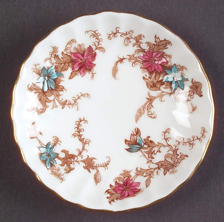 Ancestral (Wreath Backstamp) Butter Pat by Minton-1
