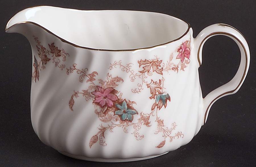 Ancestral (Wreath Backstamp) Mini Creamer by Minton-1