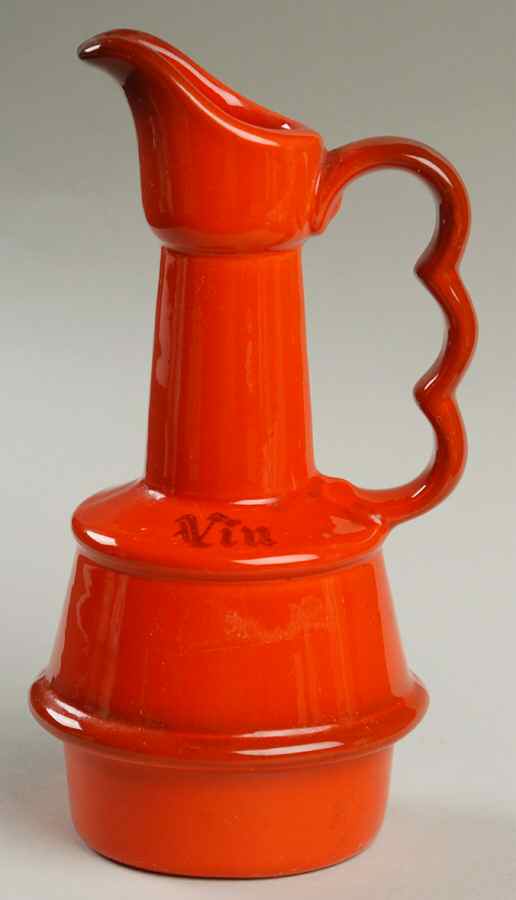 Red Rooster Red Vinegar No Stopper by Metlox - Poppytrail - Vernon-1