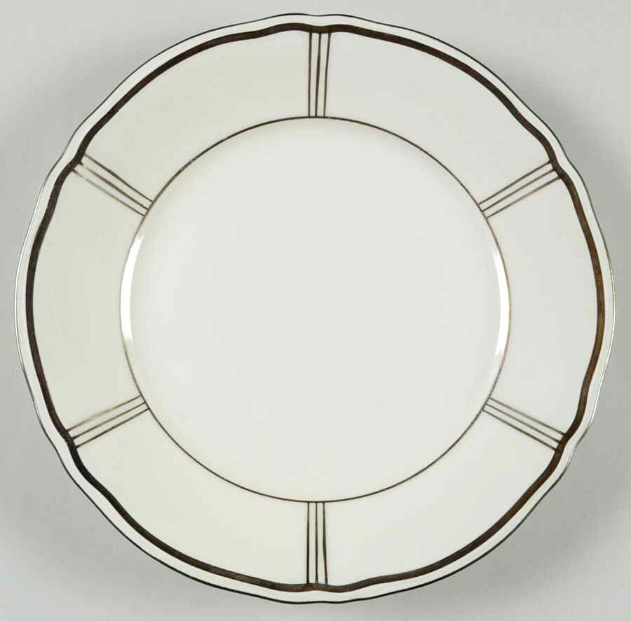 MIT46 Platinum Salad Plate by Mitterteich-1