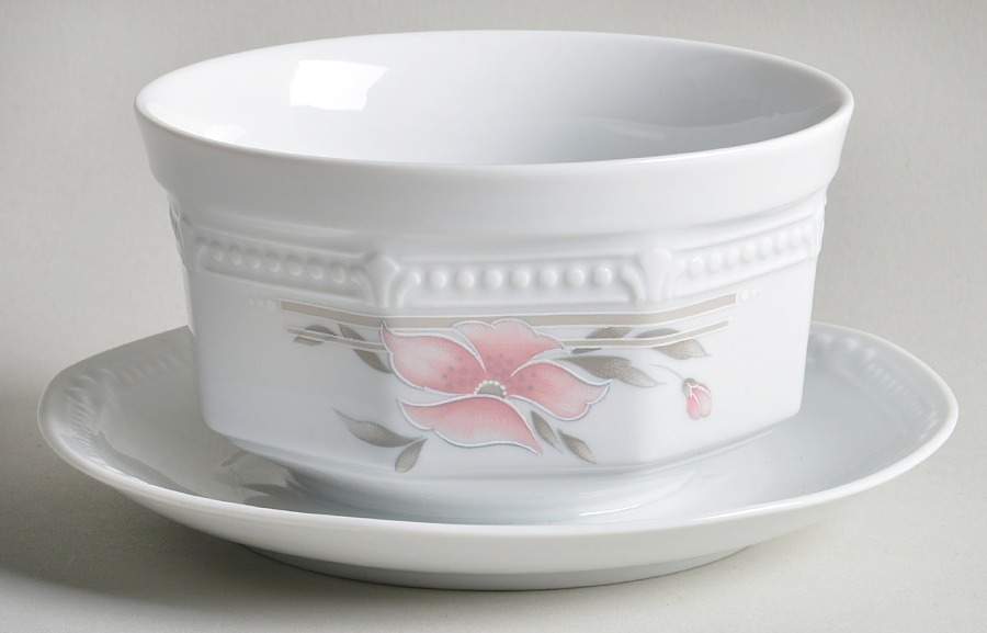 MIT71 Gravy Boat with Attached Underplate by Mitterteich-1