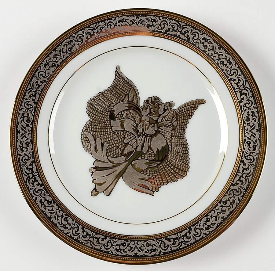 Victorian Lace Accent Salad Plate by Muirfield-1