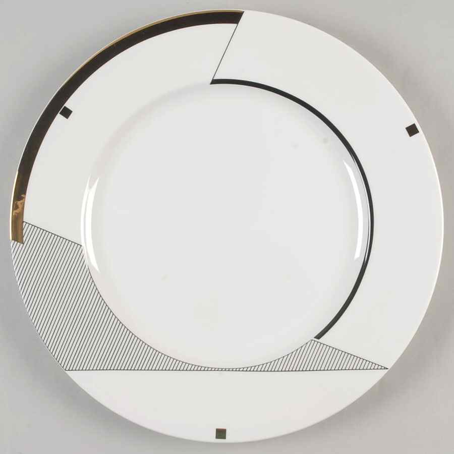 Angles Gold 12" Chop Plate (Round Platter) by Mikasa-1