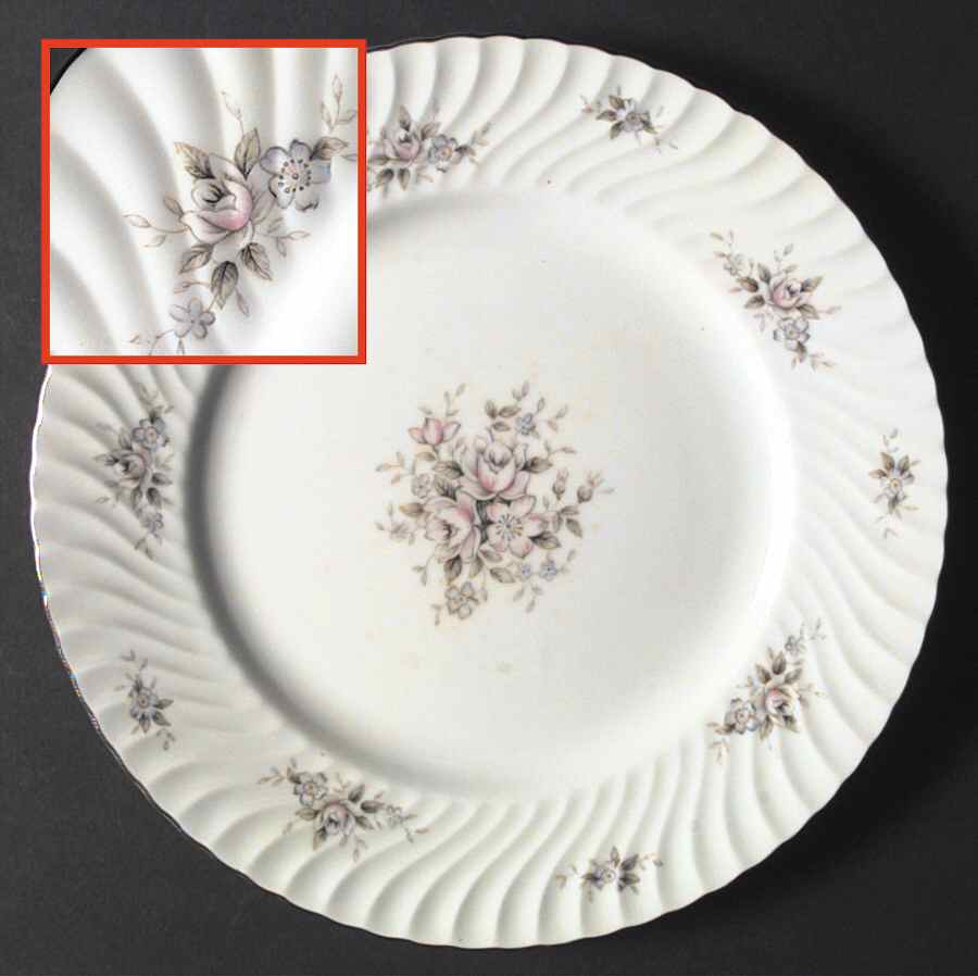 Dresden Rose Dinner Plate by Mikasa-1