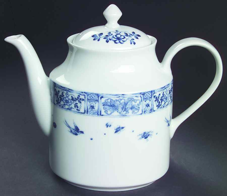 Imari Garden Teapot & Lid by Muirfield-1