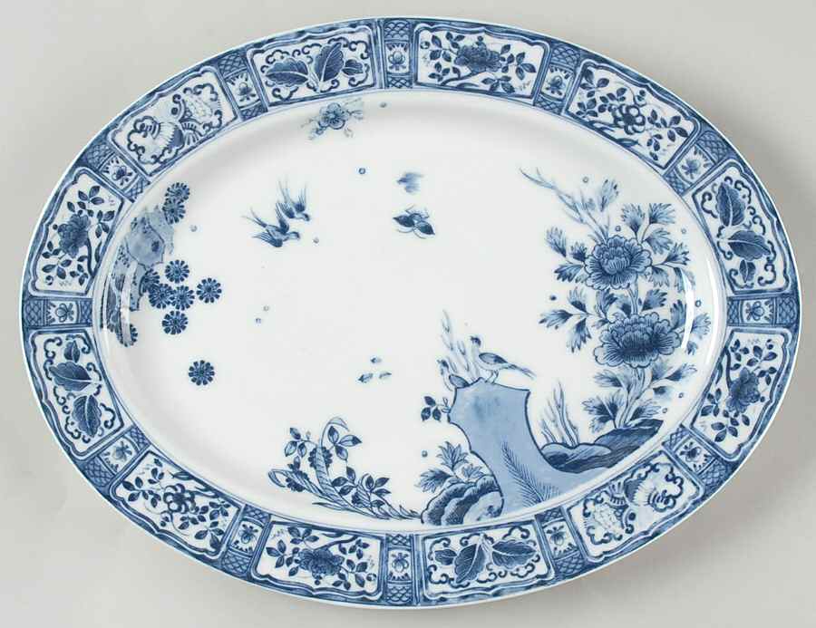 Imari Garden 13" Oval Serving Platter by Muirfield-1