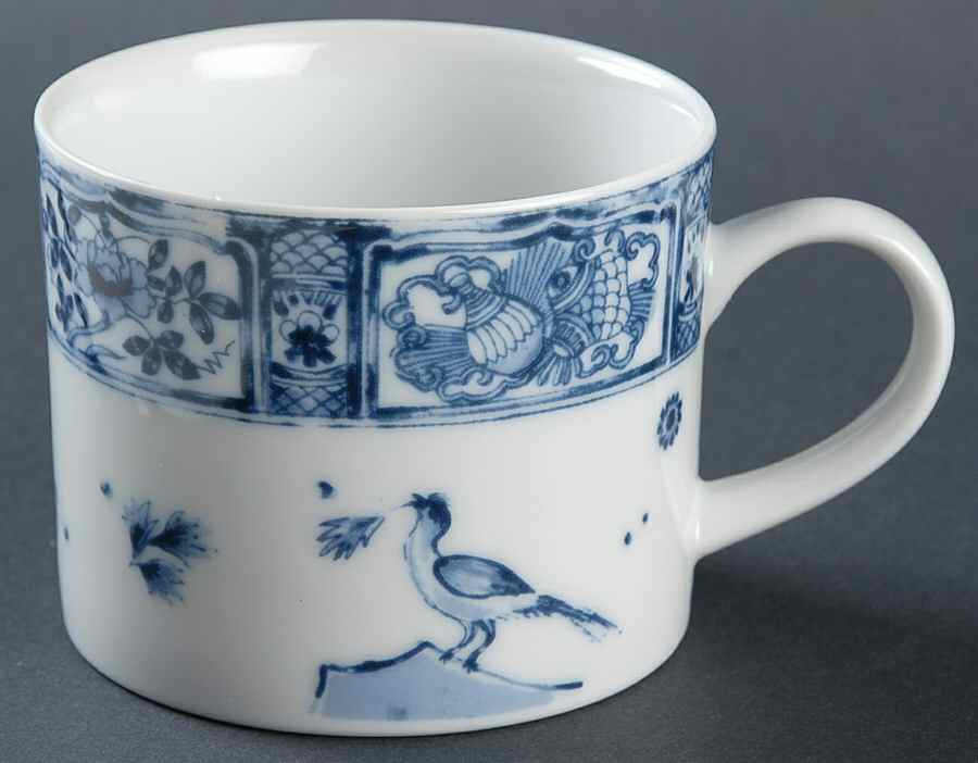 Imari Garden Flat Cup by Muirfield-1