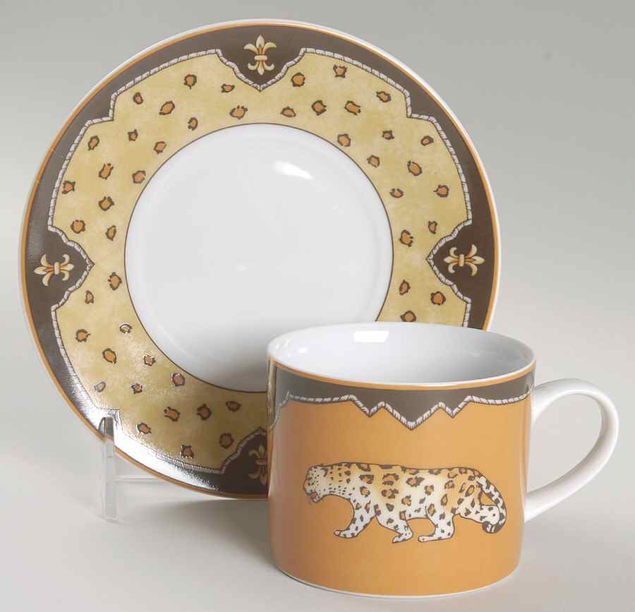 Outback Flat Cup & Saucer Set by Muirfield-1