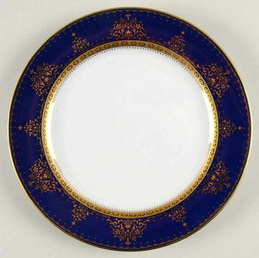 Celestial Cobalt Salad Plate by Muirfield-1