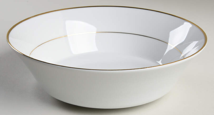 Gold Line 9" Round Vegetable Bowl by Muirfield-1