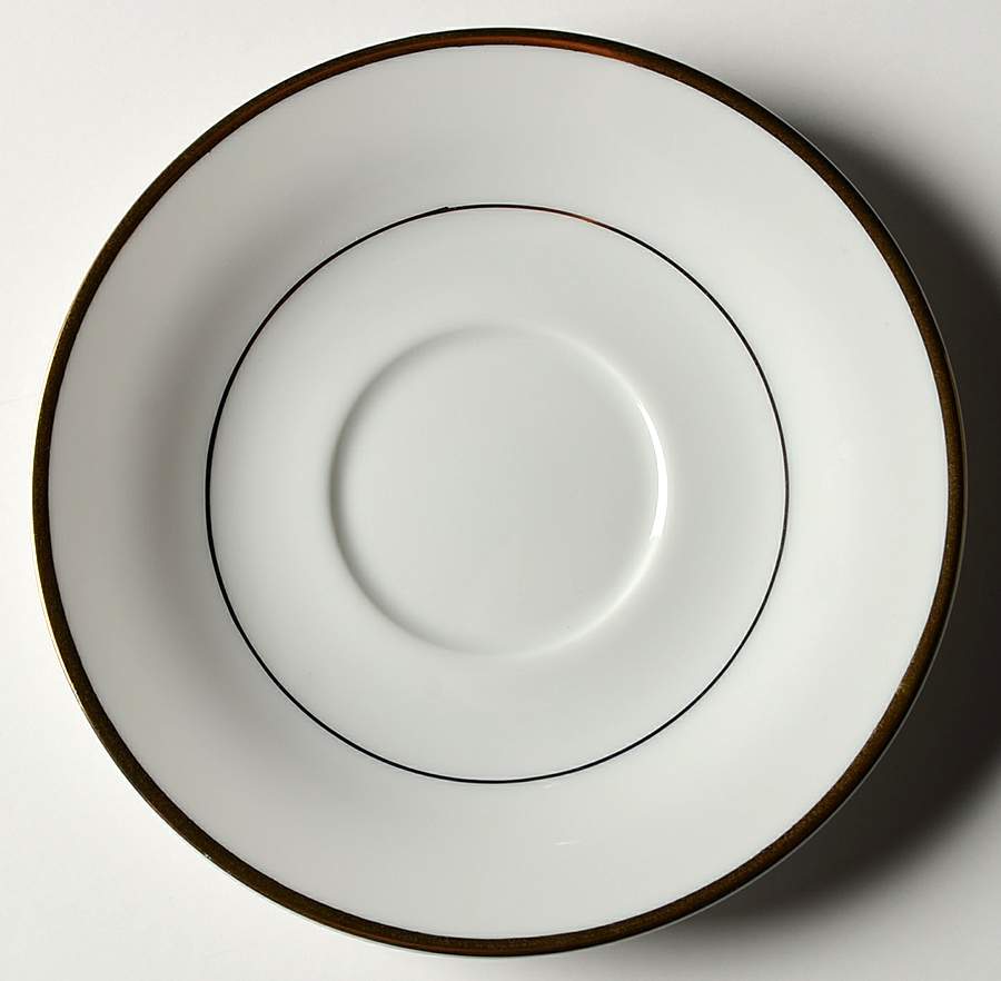 Gold Line Saucer by Muirfield-1