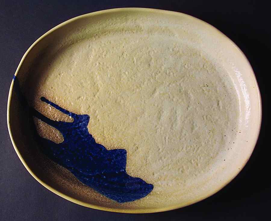 Tochi 14" Oval Serving Platter by Muirfield-1