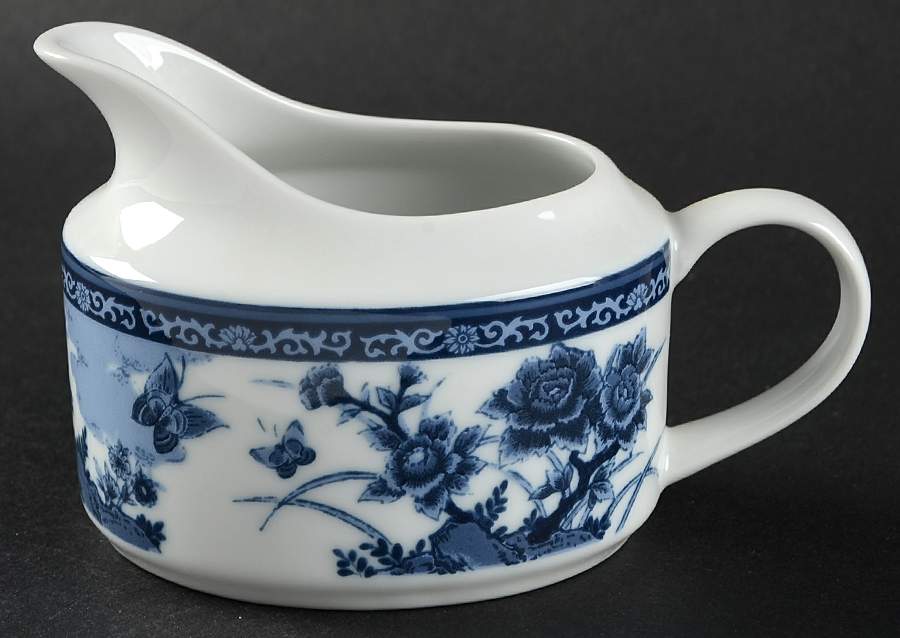 Imari Blue Creamer by Muirfield-1