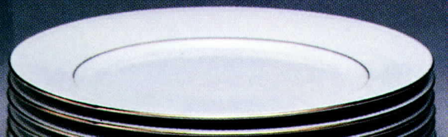 Bridal Lace Dinner Plate by Muirfield-1