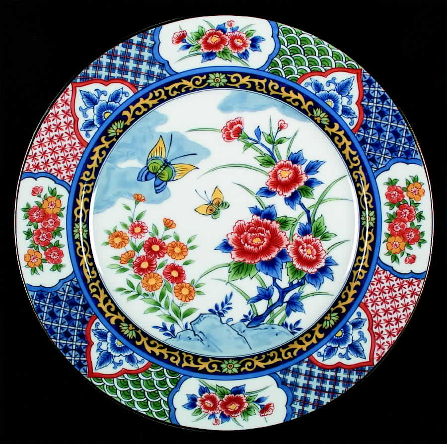 Imari Court Dinner Plate by Muirfield-1
