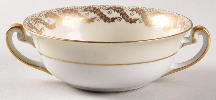 Gramercy Flat Cream Soup Bowl by Meito-1