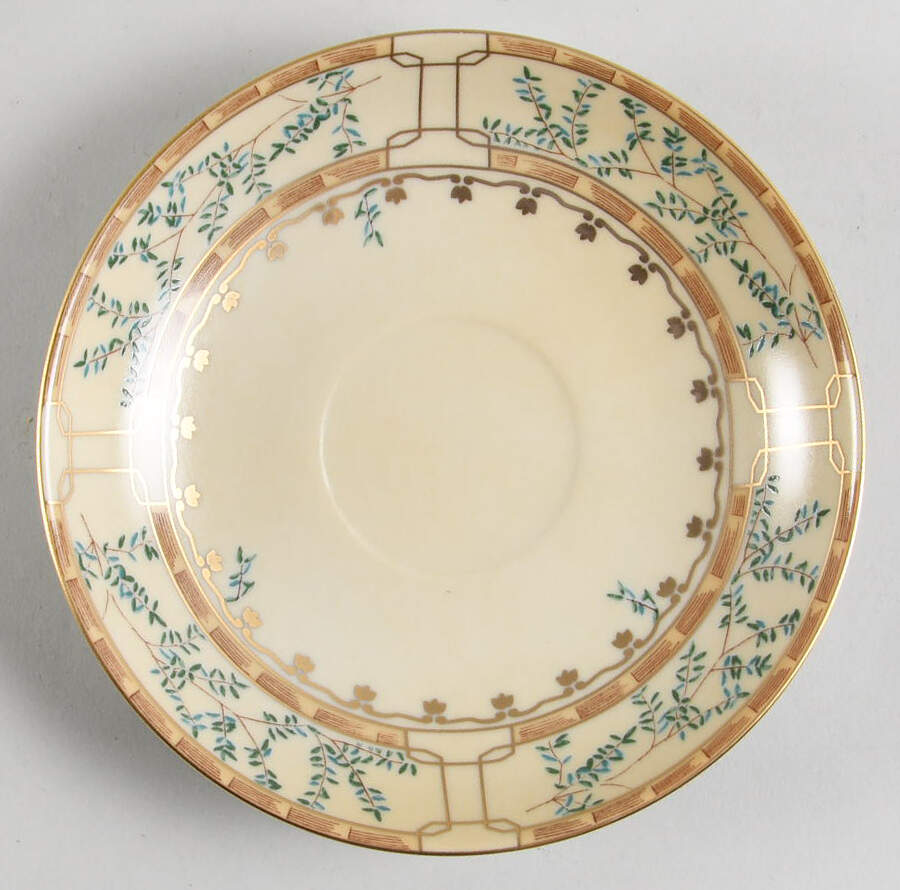 Ch'Ing Garden Saucer by Mottahedeh-1