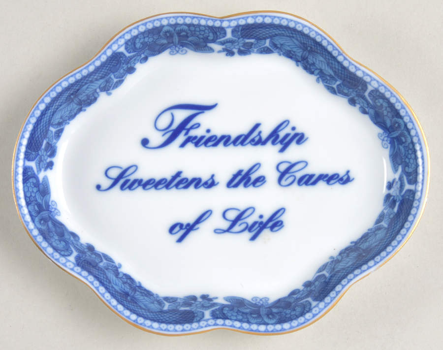 Cincinnati Service Sentiment Tray by Mottahedeh-1