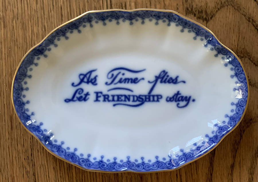Cincinnati Service Sentiment Tray by Mottahedeh-1