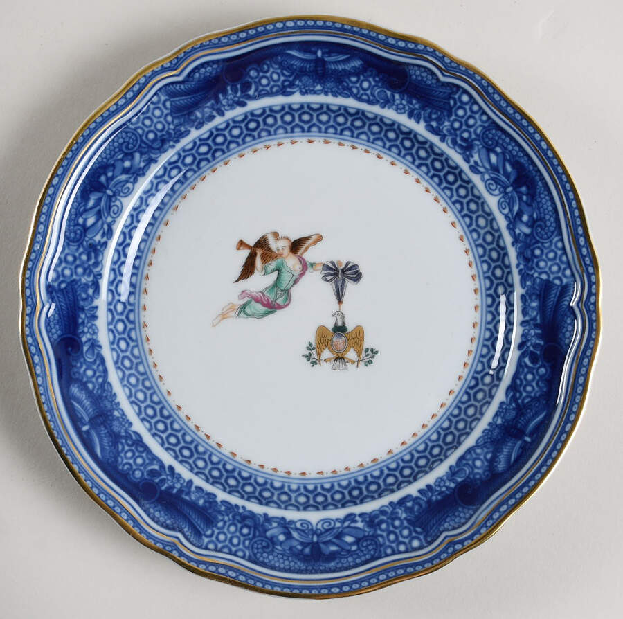 Cincinnati Service Bread & Butter Plate by Mottahedeh-1