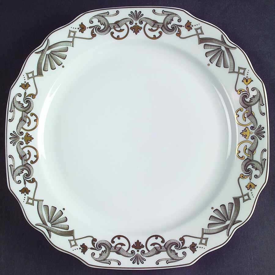 Vienna Evening Salad/Dessert Plate by Mottahedeh-1
