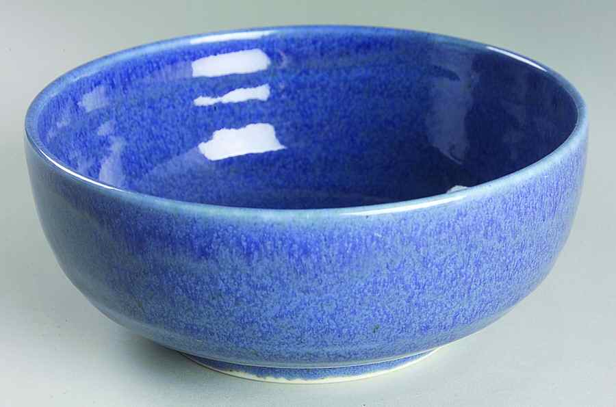 Potter's Craft Indigo Blue Coupe Soup Bowl by Mikasa-1