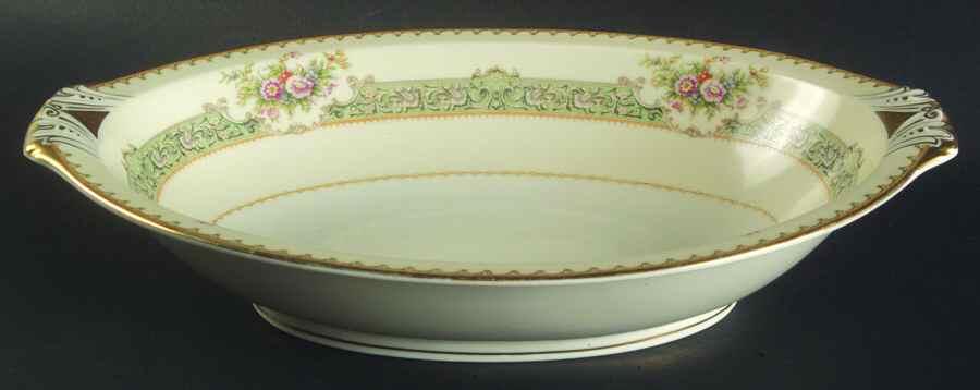 Dexter (Orleans Shape) 11" Oval Vegetable Bowl by Meito-1