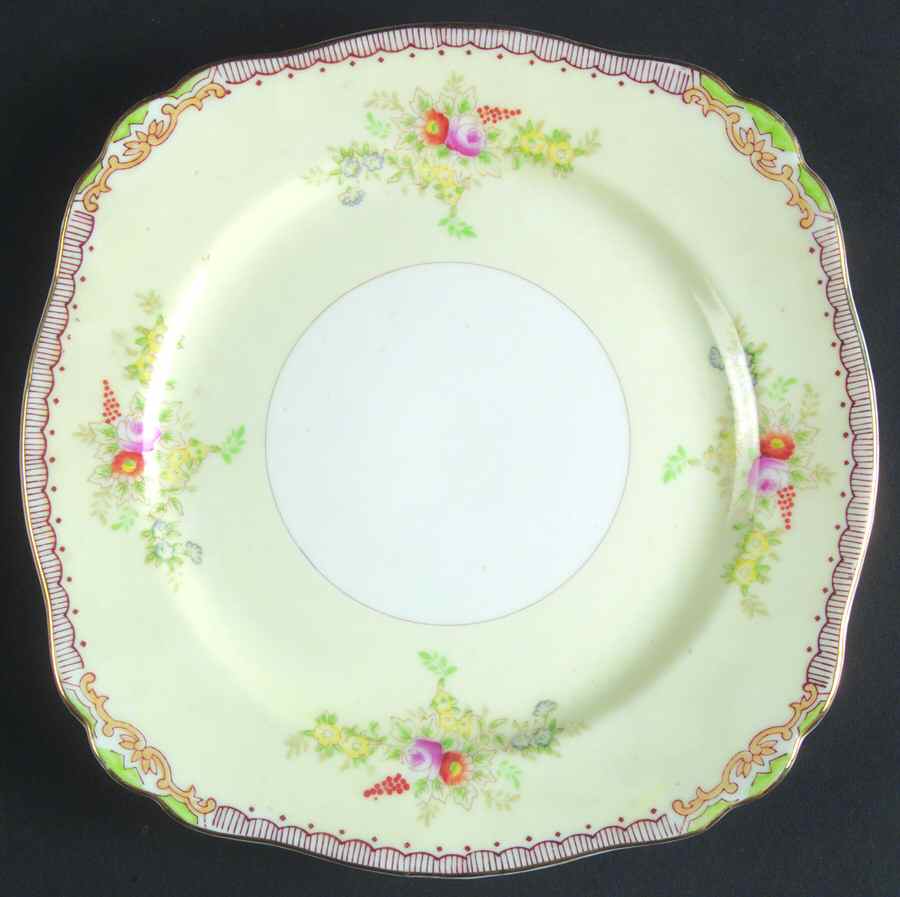 MSJ4 Square Salad Plate by MS (Japan)-1