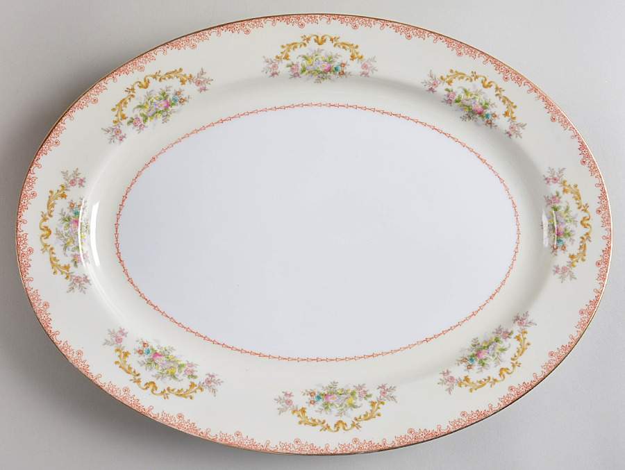 MEI565 16" Oval Serving Platter by Meito-1