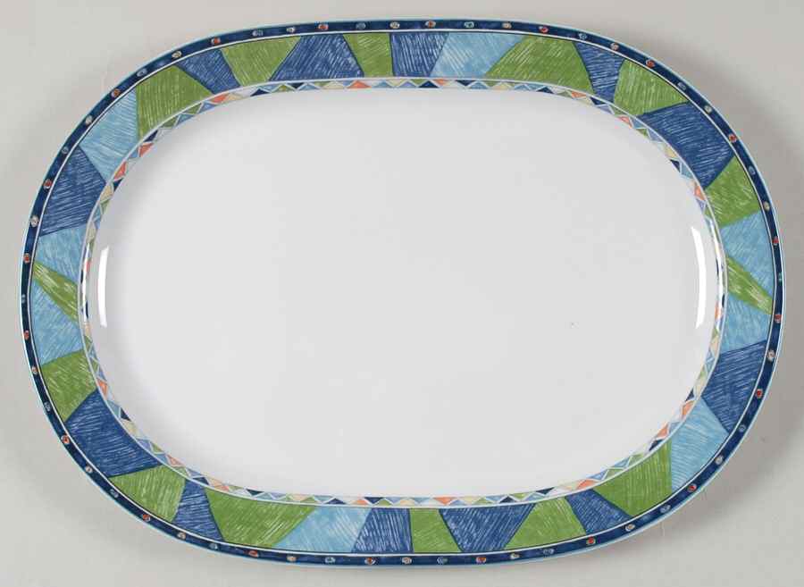 Spring Gallery 15" Oval Serving Platter by Mikasa-1