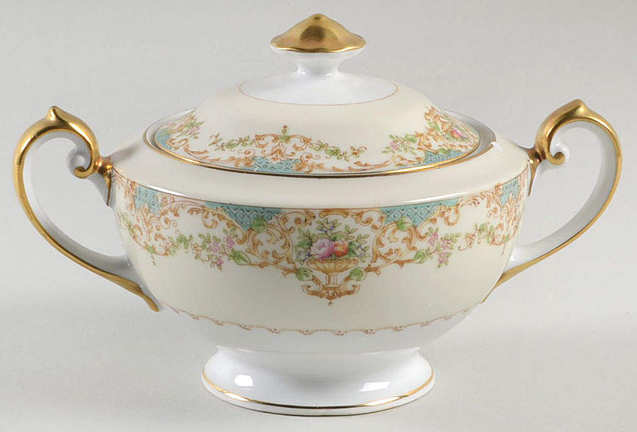 V2529 Sugar Bowl & Lid by Meito-1