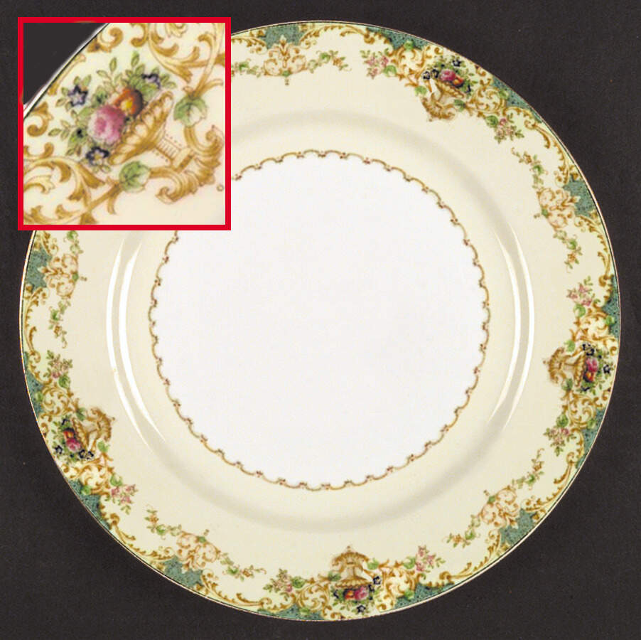 V2529 Dinner Plate by Meito-1