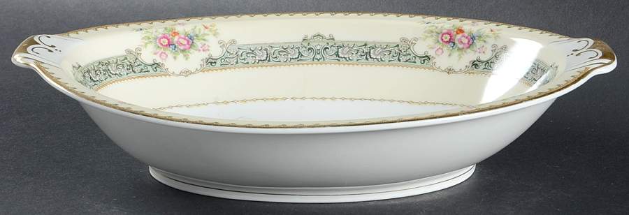 Dexter (Unknown Shape) 11" Oval Vegetable Bowl by Meito-1