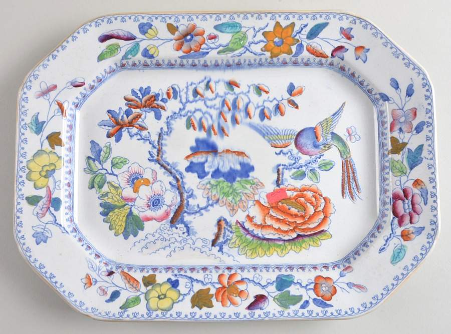 MAS16 14" Oval Serving Platter by Mason's-1