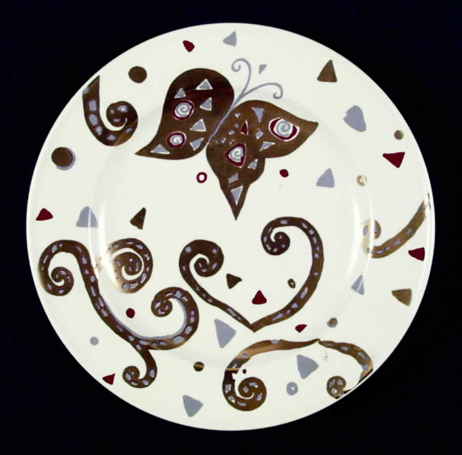 Freedom Fly Ivory Salad Plate by Mikasa-1