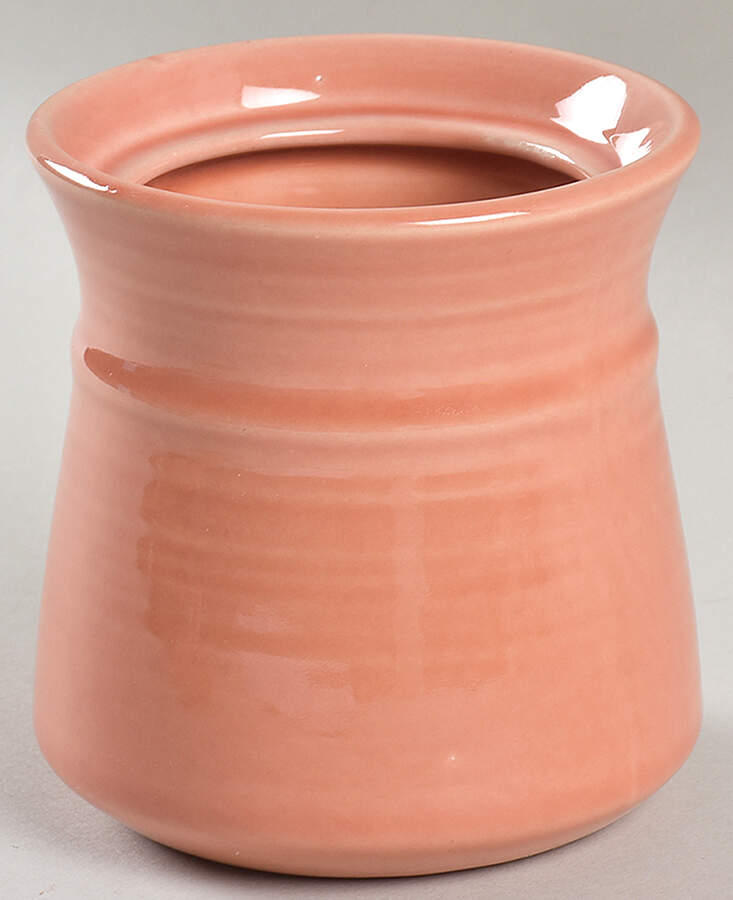 Colorstax Coral Sugar Bowl No Lid by Metlox - Poppytrail - Vernon-1