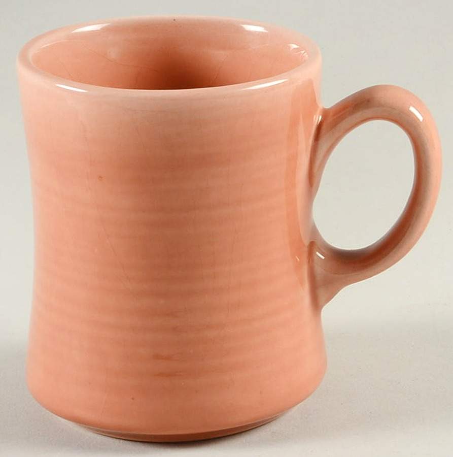 Colorstax Coral Mug by Metlox - Poppytrail - Vernon-1