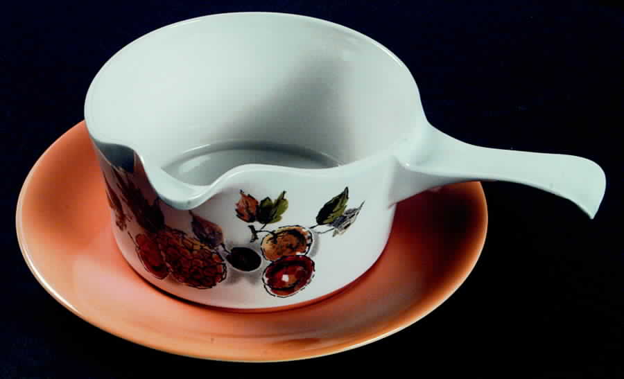 Hawaii Gravy Boat & Underplate by Myott Staffordshire-1